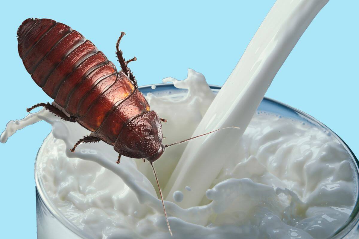 Is cockroaches milk  the next super food